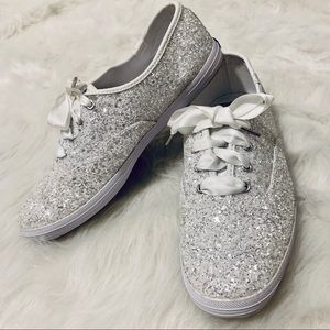 Keds x Kate Spade Shoes - Glitter White